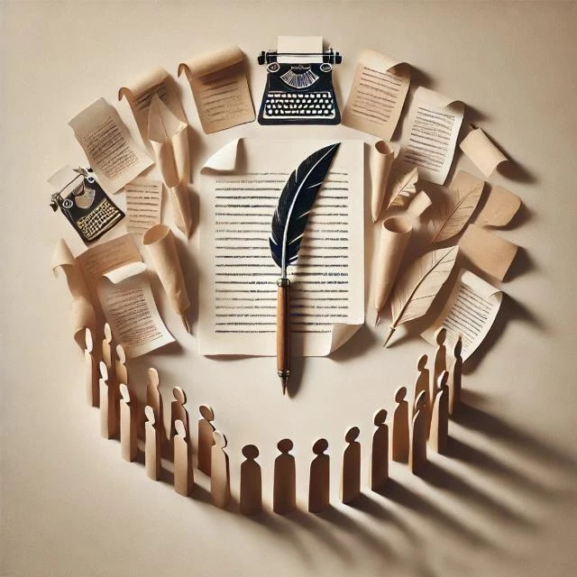 Imagem do Grupo de Whatsapp Escritores Anônimos - Rede de Apoio Para Escritores 📚🙏
