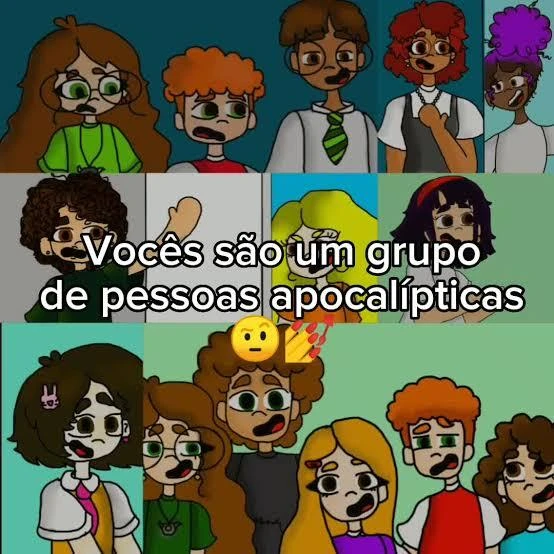Imagem do Grupo de Whatsapp Os apocalípticos