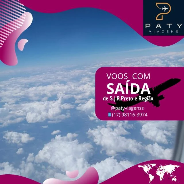 Imagem do Grupo de Whatsapp AGÊNCIA PATYVIAGENS- PASSAGENS AÉREAS ✈️✈️