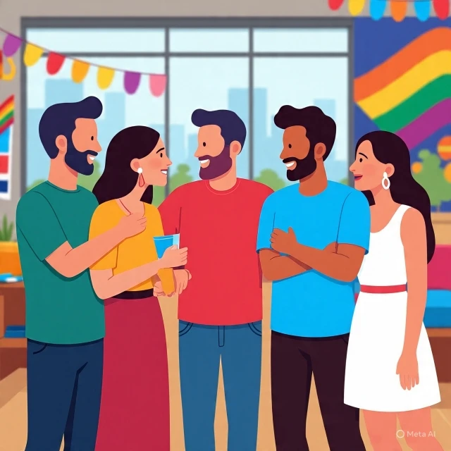 Imagem do Grupo de Whatsapp Encontros LGBT Reais 🏳️‍⚧️
