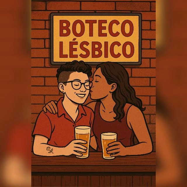 Imagem do Grupo de Whatsapp BOTECO LÉSBICO 🐸🏳️‍🌈