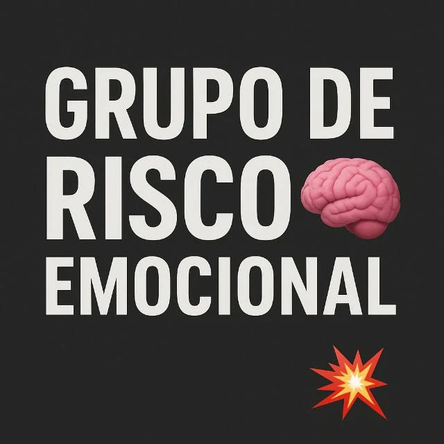 Imagem do Grupo de Whatsapp Grupo de Risco Emocional 🧠💥