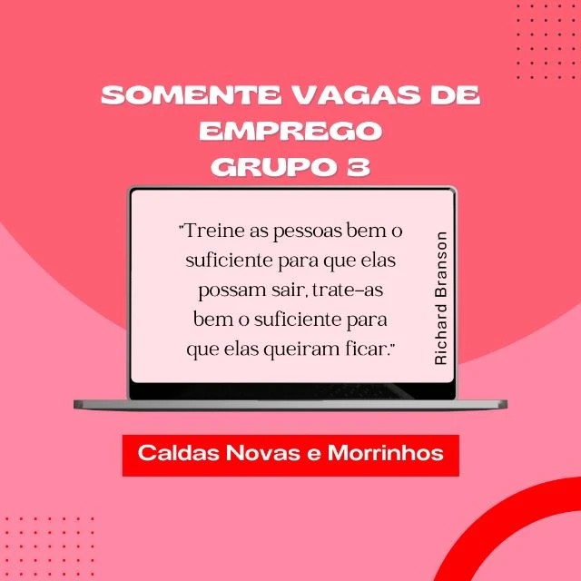 Imagem do Grupo de Whatsapp 3 - Só VAGAS d emprego CN